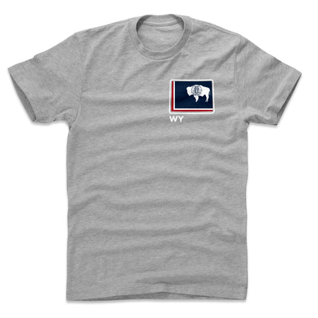 Wyoming Men's Cotton T-Shirt | 500 LEVEL