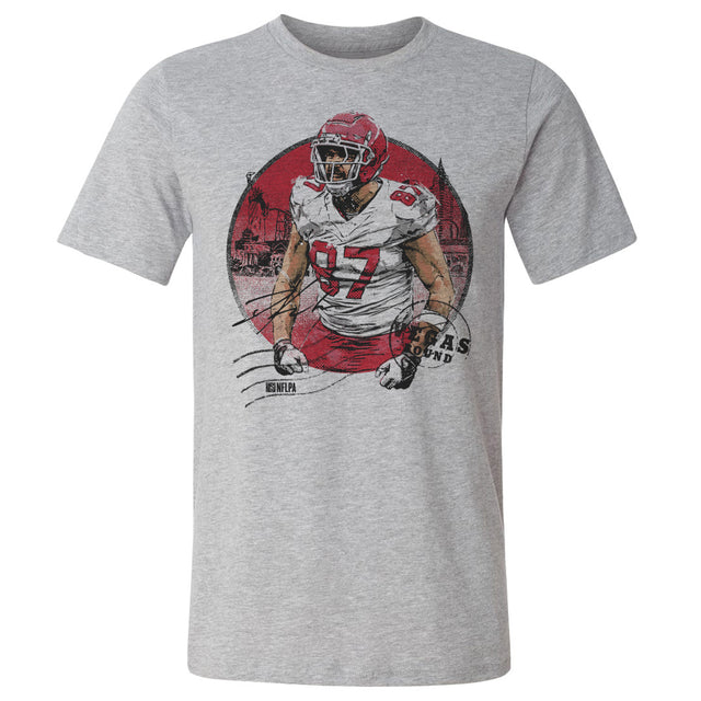 Travis Kelce Men's Cotton T-Shirt | 500 LEVEL