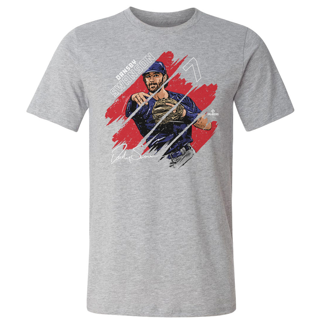 Dansby Swanson Men's Cotton T-Shirt | 500 LEVEL