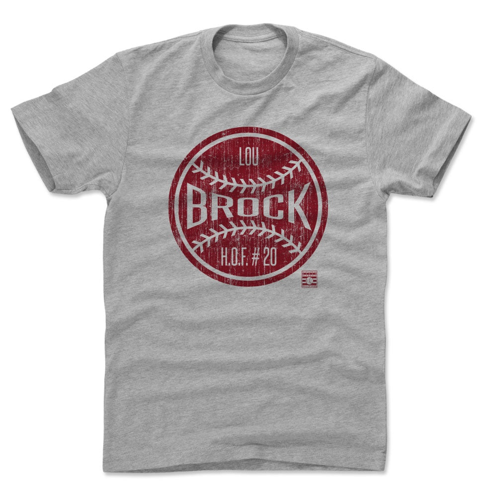 Lou Brock Men's Cotton T-Shirt | 500 LEVEL