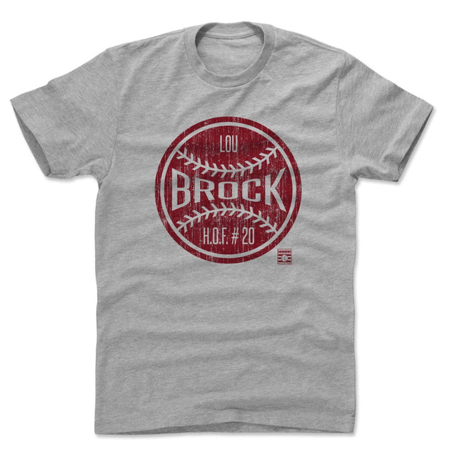 Lou Brock Men's Cotton T-Shirt | 500 LEVEL