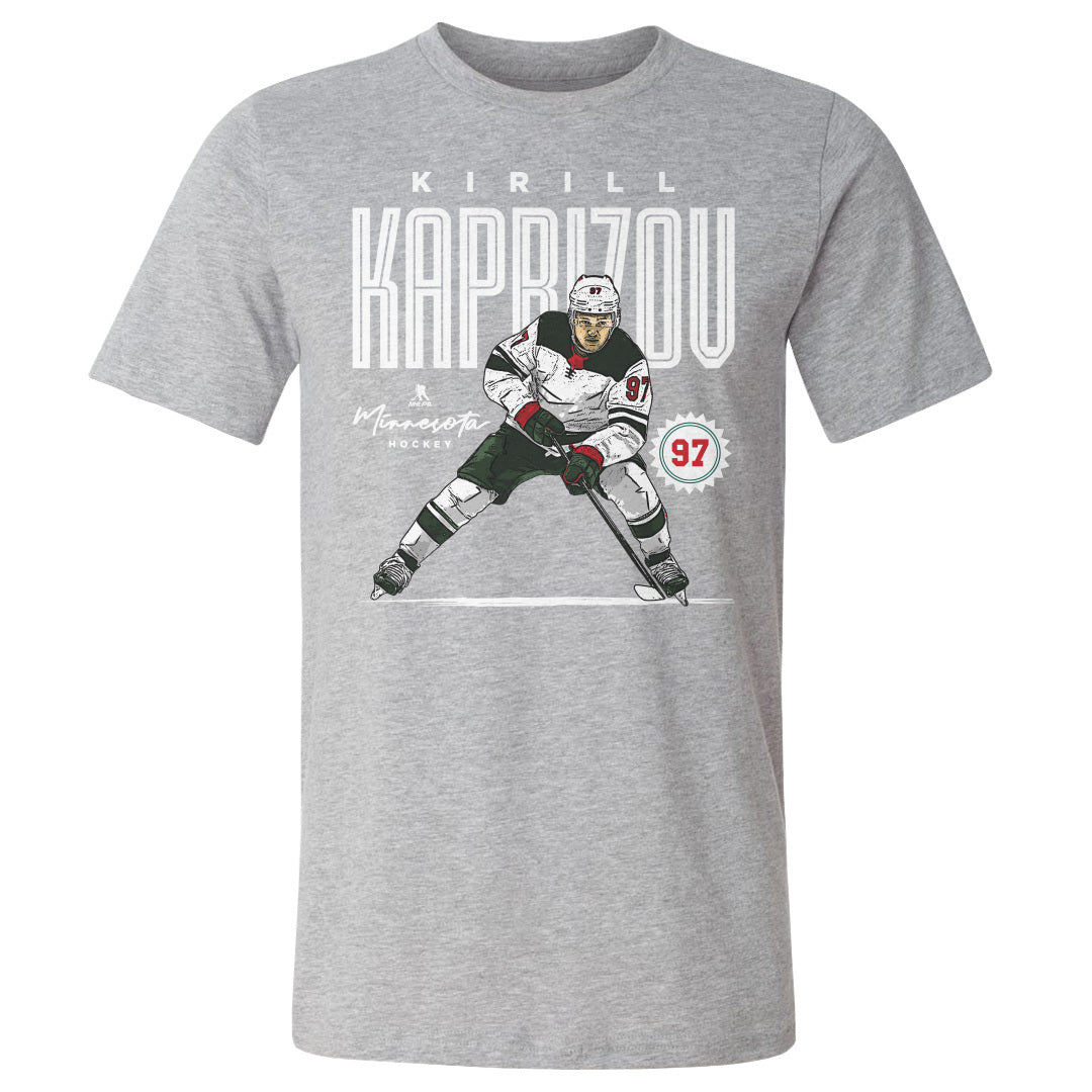 Kirill Kaprizov Men's Cotton T-Shirt | 500 LEVEL