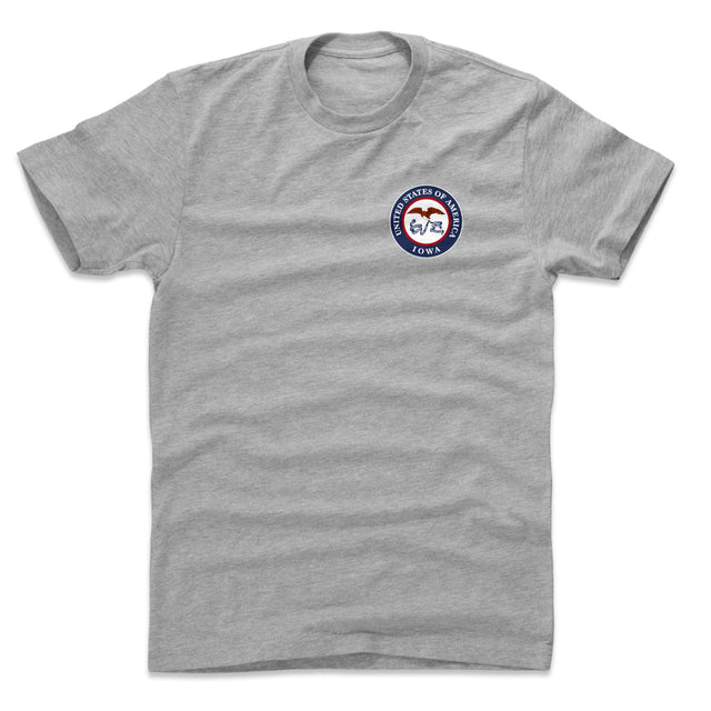 Iowa Men's Cotton T-Shirt | 500 LEVEL