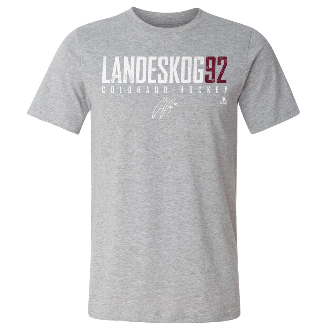 Gabriel Landeskog Men's Cotton T-Shirt | 500 LEVEL