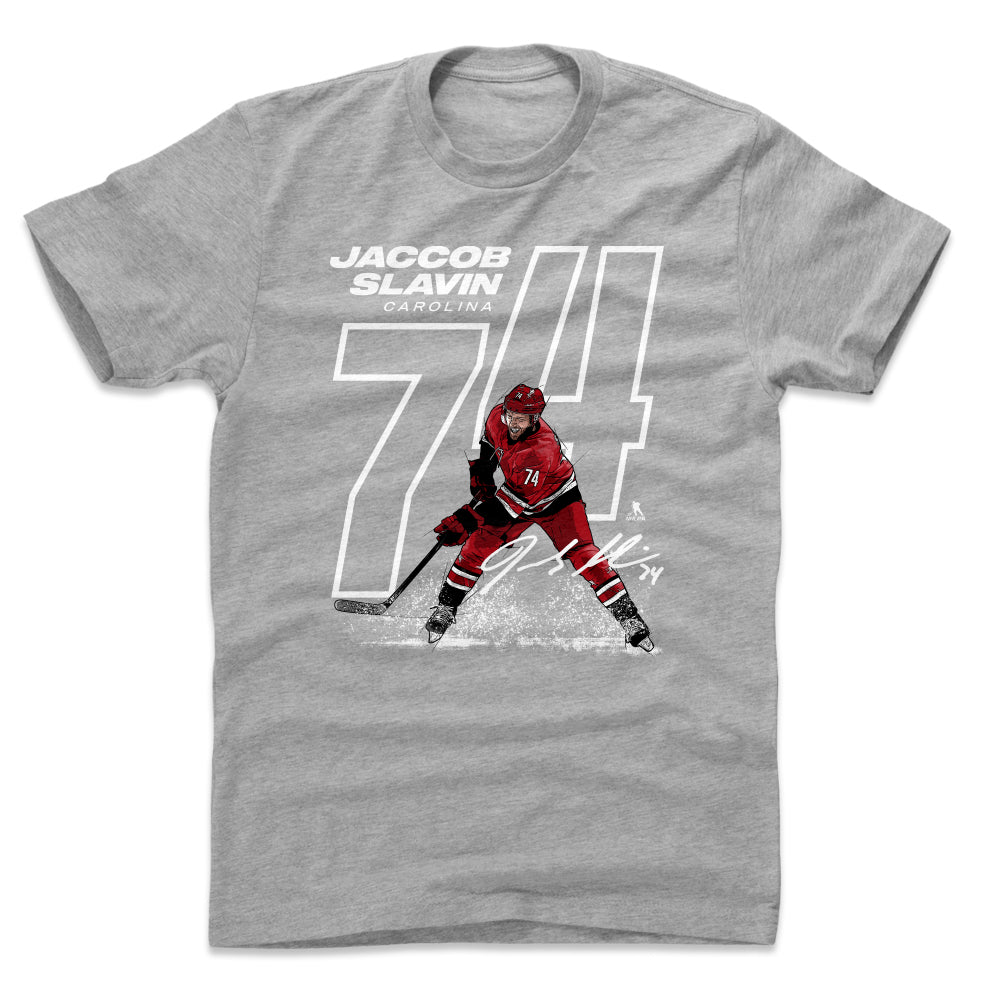 Jaccob Slavin Men's Cotton T-Shirt | 500 LEVEL