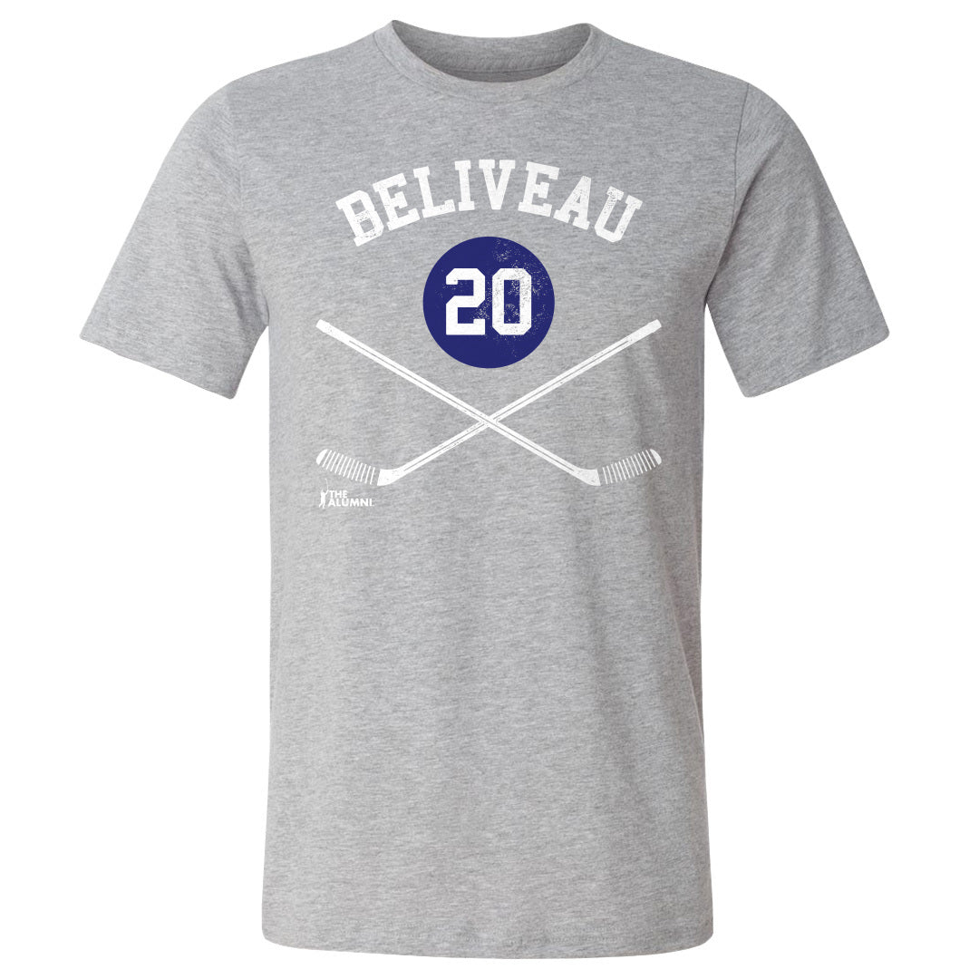 Jean Beliveau Men&#39;s Cotton T-Shirt | 500 LEVEL