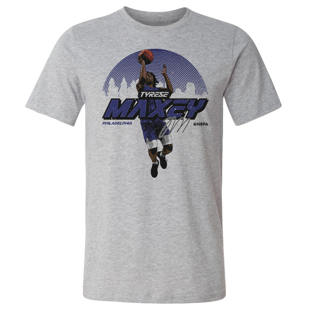 Tyrese Maxey Men's Cotton T-Shirt | 500 LEVEL