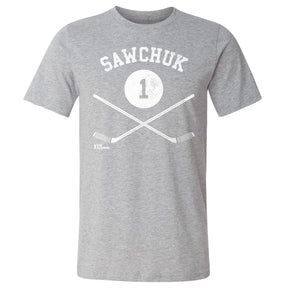 Terry Sawchuk Men's Cotton T-Shirt | 500 LEVEL