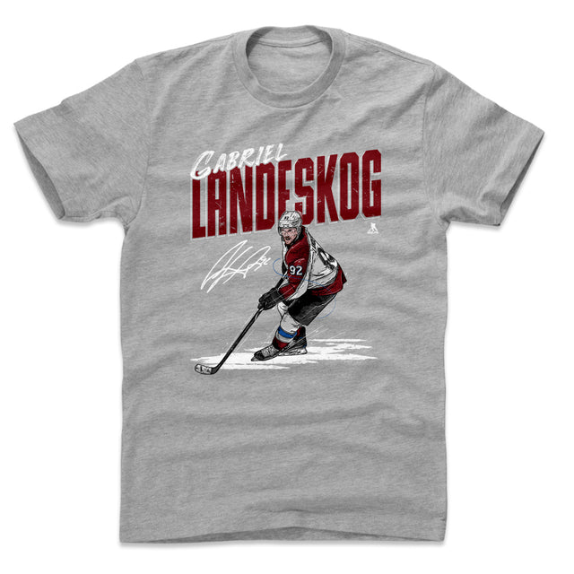 Gabriel Landeskog Men's Cotton T-Shirt | 500 LEVEL