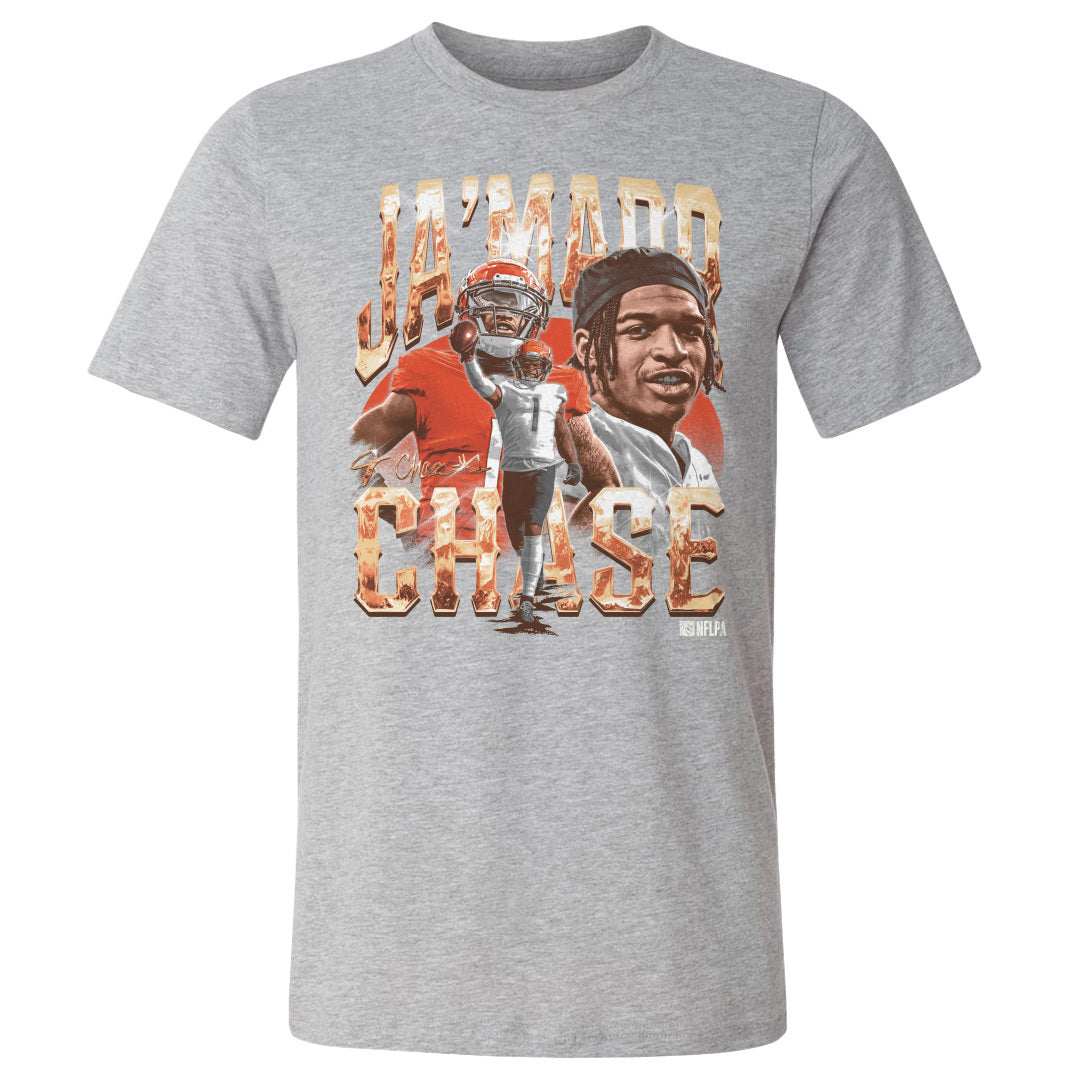 Ja'Marr Chase Men's Cotton T-Shirt | 500 LEVEL