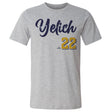 Christian Yelich Men's Cotton T-Shirt | 500 LEVEL