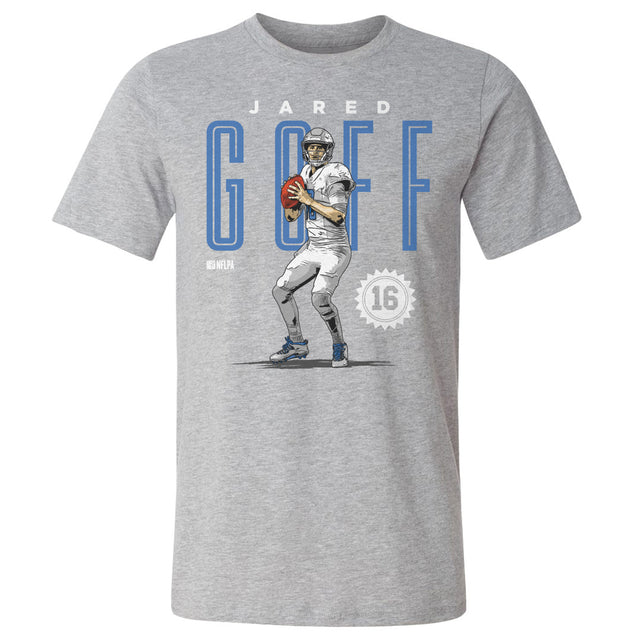 Jared Goff Men's Cotton T-Shirt | 500 LEVEL
