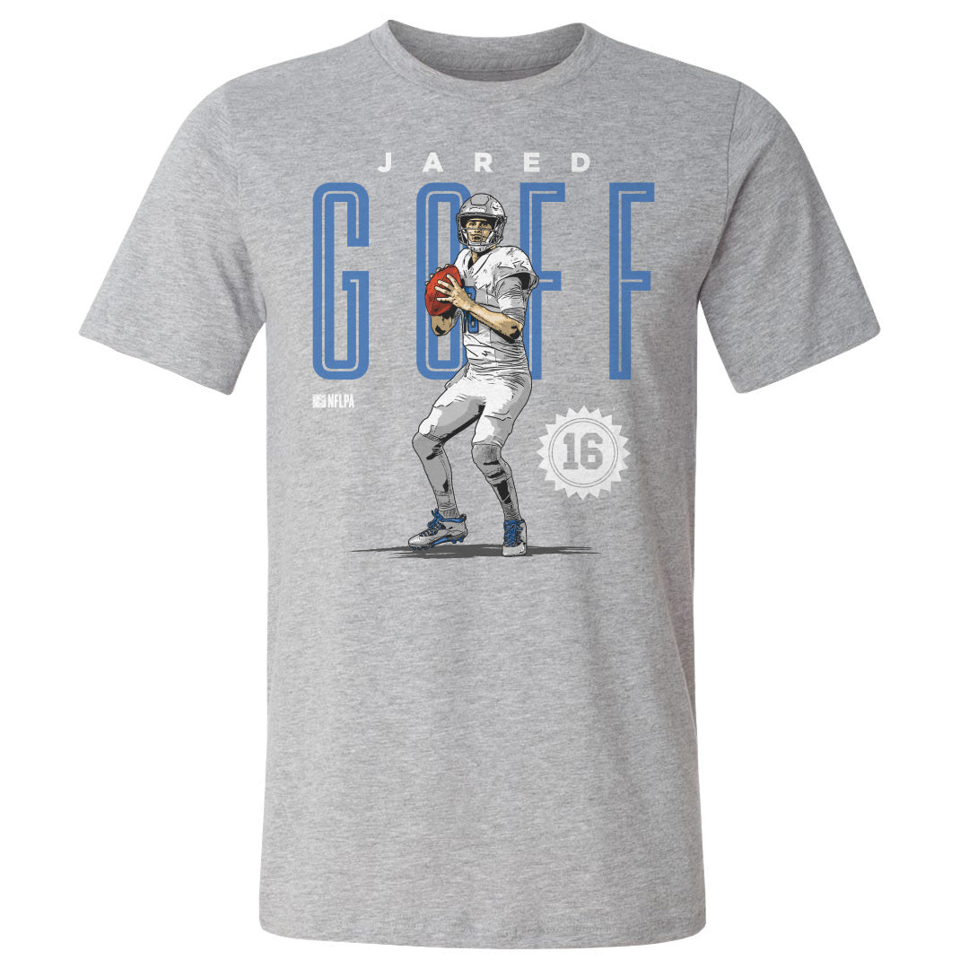 Jared Goff Men&#39;s Cotton T-Shirt | 500 LEVEL
