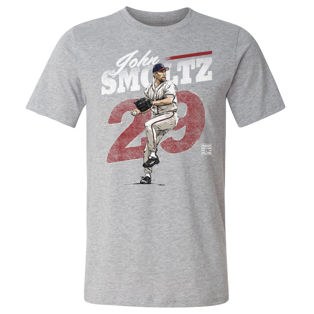 John Smoltz Men&#39;s Cotton T-Shirt | 500 LEVEL