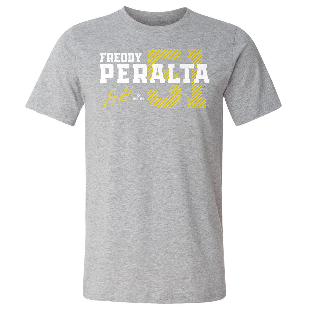 Freddy Peralta Men's Cotton T-Shirt | 500 LEVEL