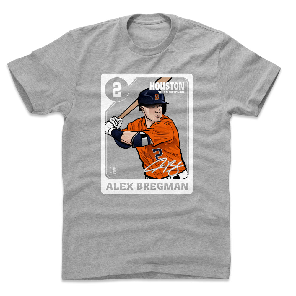 Houston Astros Men's 500 Level Alex Bregman Houston Gray T-Shirt