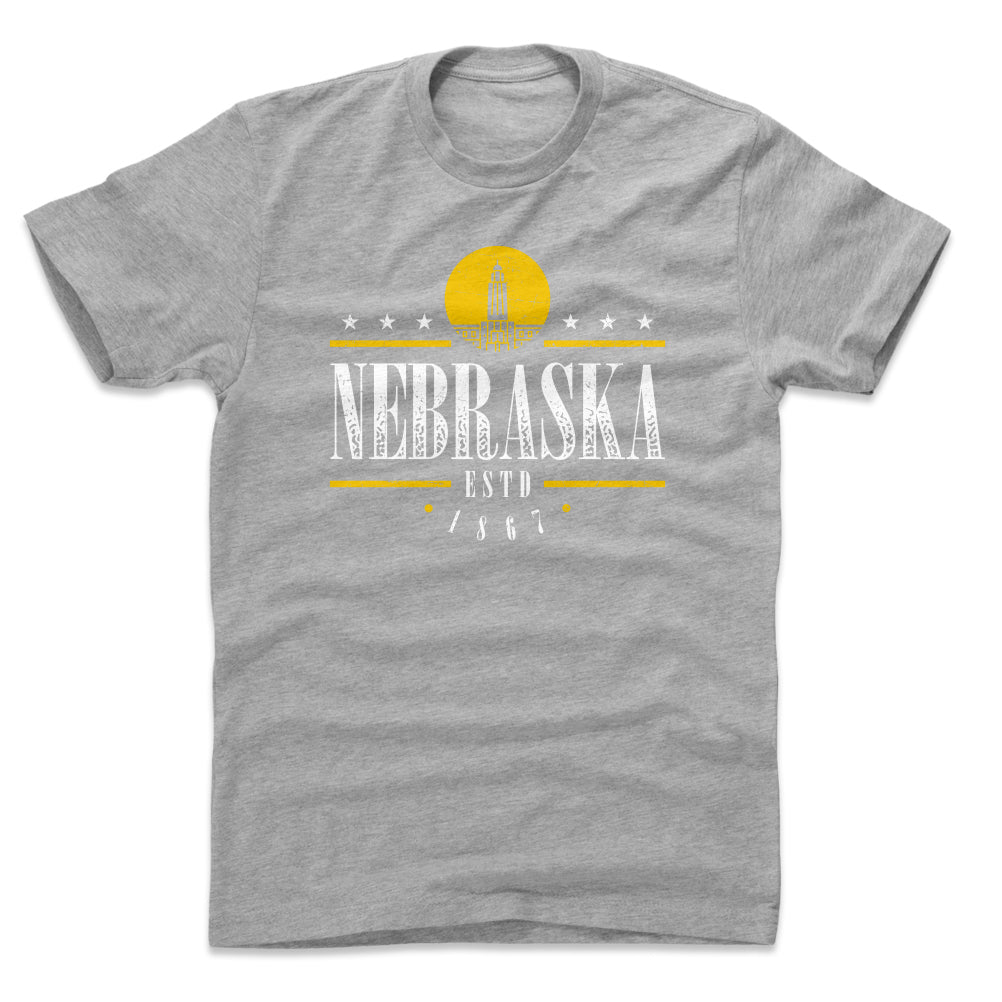 Nebraska Men&#39;s Cotton T-Shirt | 500 LEVEL