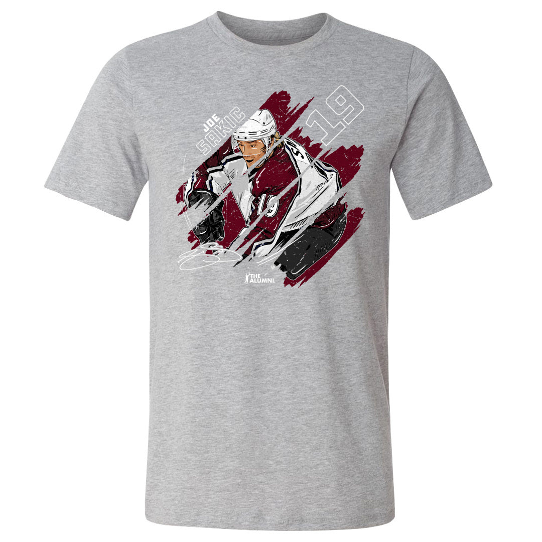 Joe Sakic Men&#39;s Cotton T-Shirt | 500 LEVEL