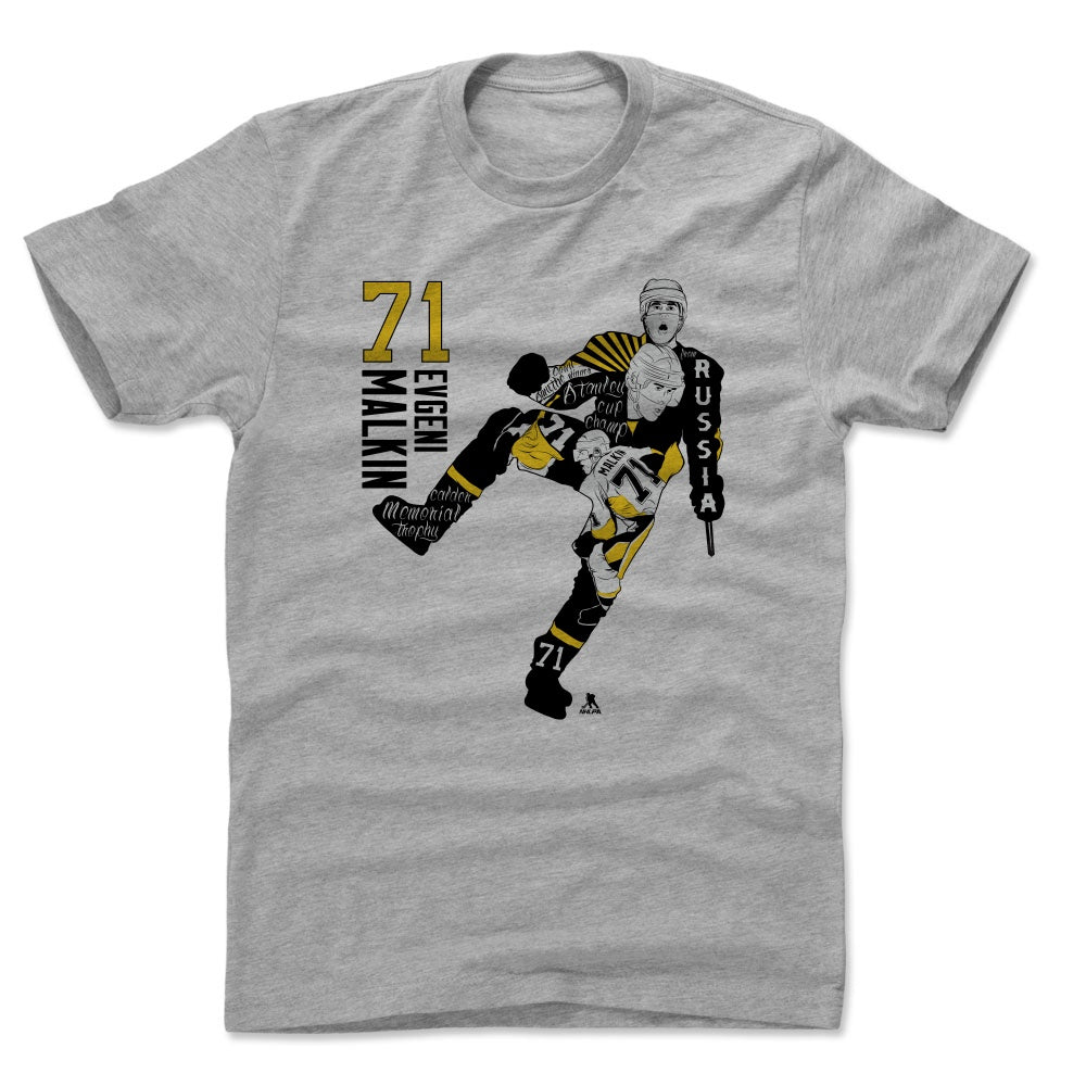 Evgeni Malkin Men's Cotton T-Shirt | 500 LEVEL