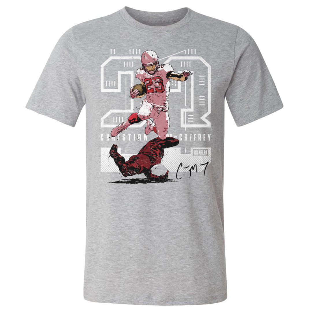 Christian McCaffrey Men's Cotton T-Shirt | 500 LEVEL