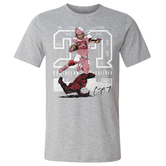 Christian McCaffrey Men's Cotton T-Shirt | 500 LEVEL