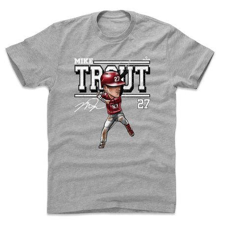 Mike Trout Men's Cotton T-Shirt | 500 LEVEL