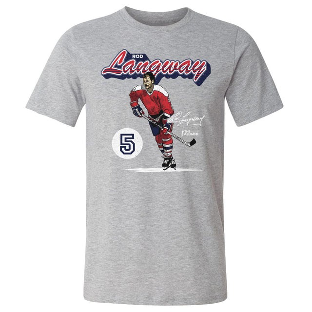 Rod Langway Men's Cotton T-Shirt | 500 LEVEL