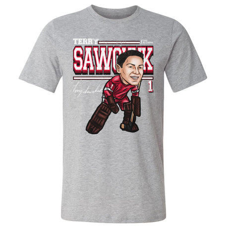 Terry Sawchuk Men's Cotton T-Shirt | 500 LEVEL