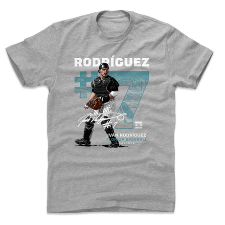 Ivan Rodriguez Men's Cotton T-Shirt | 500 LEVEL