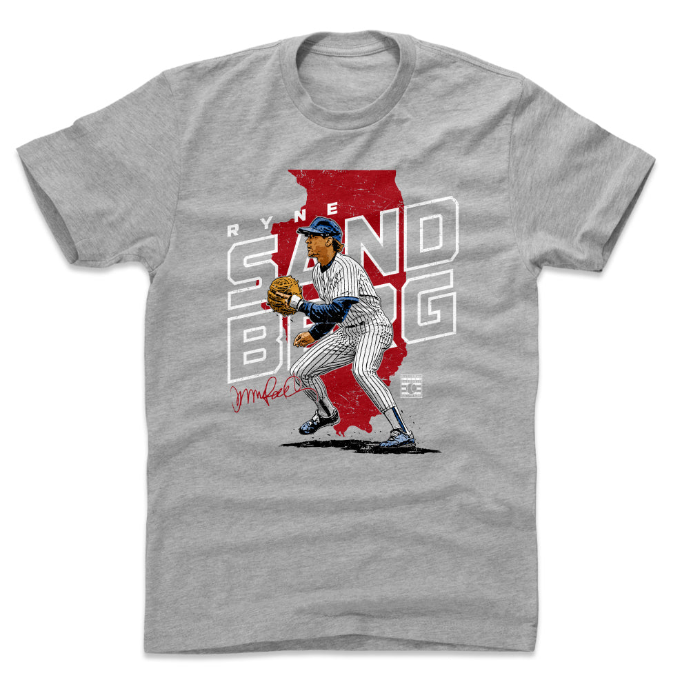 Ryne Sandberg Men's Cotton T-Shirt | 500 LEVEL