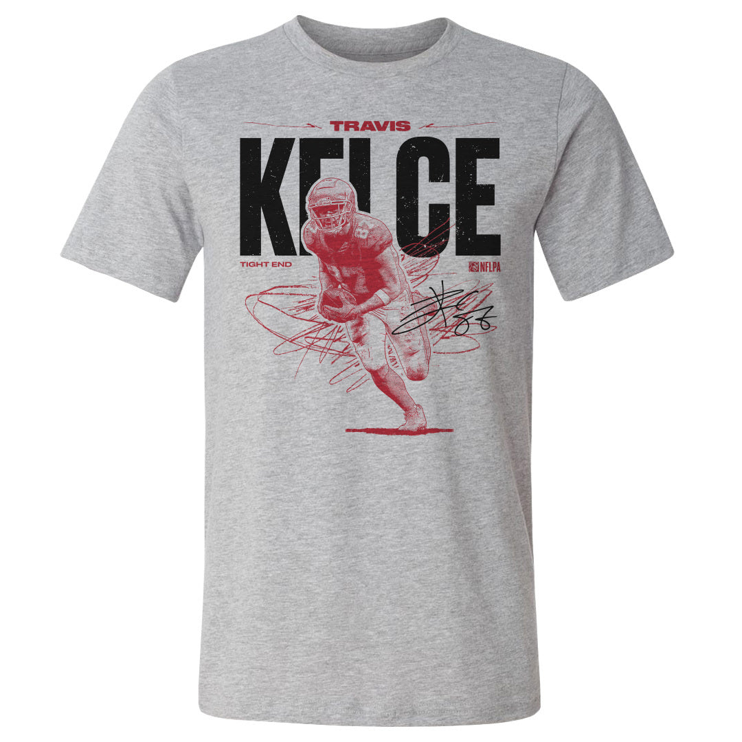 Travis Kelce Men's Cotton T-Shirt | 500 LEVEL