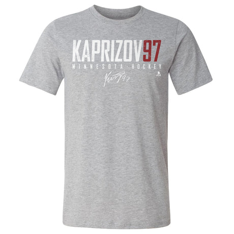 Kirill Kaprizov Men's Cotton T-Shirt | 500 LEVEL
