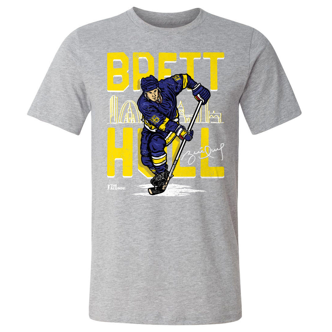Brett Hull Men's Cotton T-Shirt | 500 LEVEL