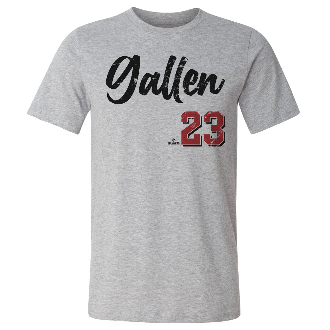 Zac Gallen Shirt, Arizona Baseball Men's Cotton T-Shirt