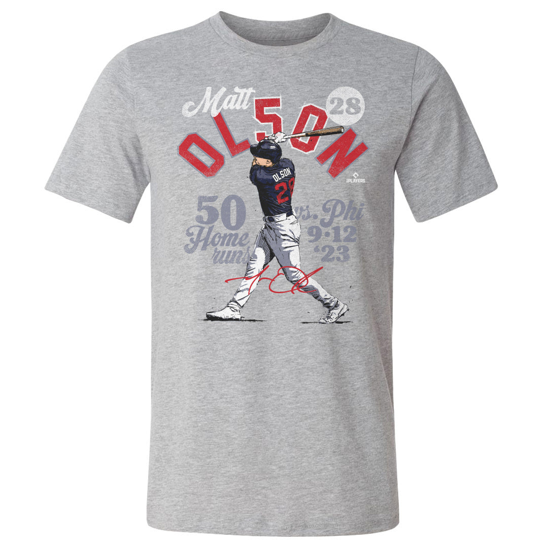 Matt Olson Men's Cotton T-Shirt | 500 LEVEL