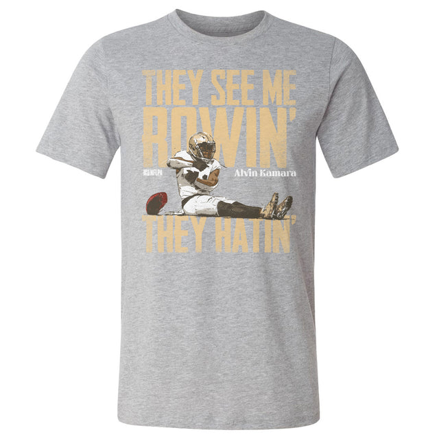 Alvin Kamara Men's Cotton T-Shirt | 500 LEVEL
