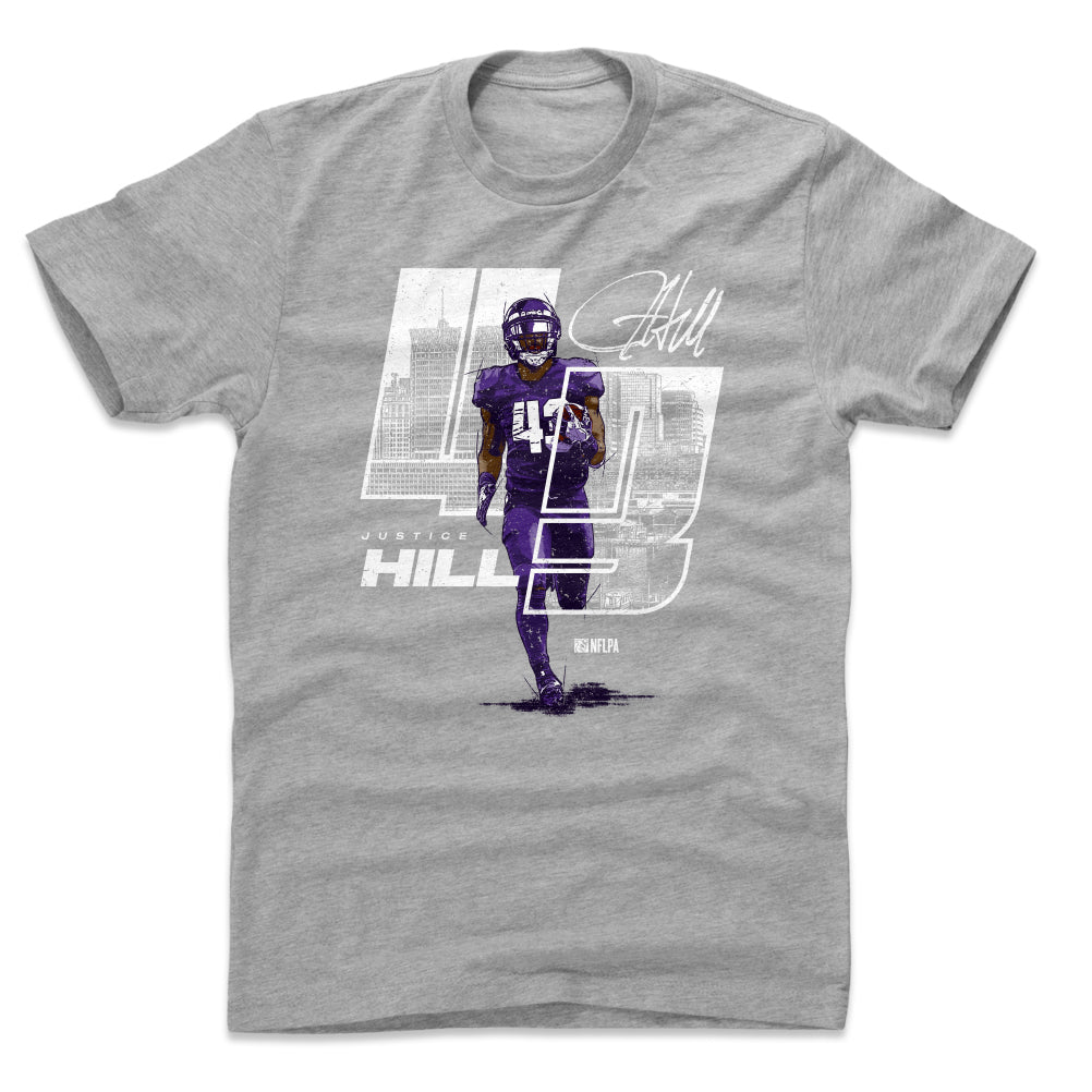 Justice Hill Men&#39;s Cotton T-Shirt | 500 LEVEL