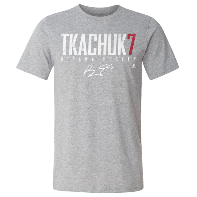 Brady Tkachuk Men's Cotton T-Shirt | 500 LEVEL