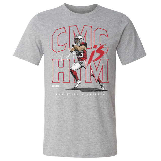 Christian McCaffrey Men's Cotton T-Shirt | 500 LEVEL