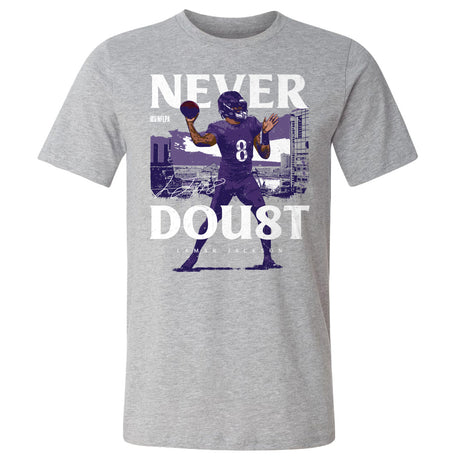 Lamar Jackson Men's Cotton T-Shirt | 500 LEVEL