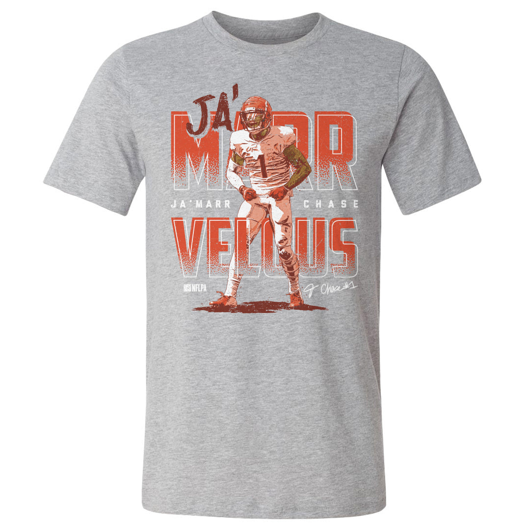 Ja'Marr Chase Men's Cotton T-Shirt | 500 LEVEL