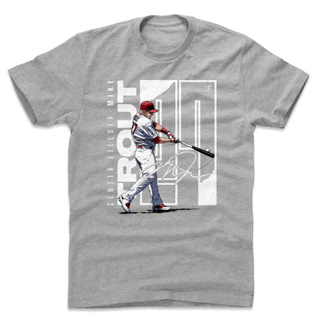 Mike Trout Men's Cotton T-Shirt | 500 LEVEL