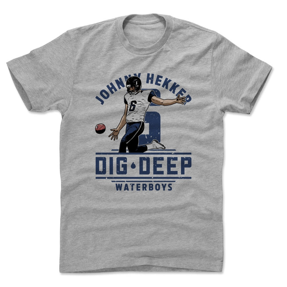 Johnny Hekker Men's Cotton T-Shirt | 500 LEVEL