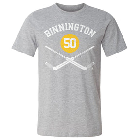 Jordan Binnington Men's Cotton T-Shirt | 500 LEVEL