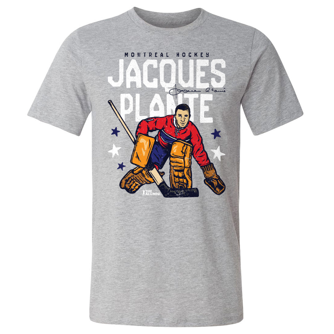 Jacques Plante Men's Cotton T-Shirt | 500 LEVEL