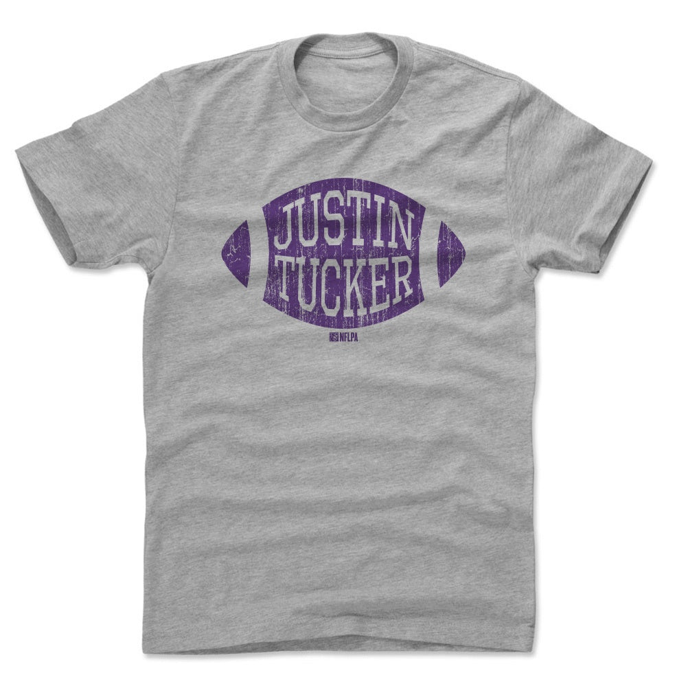 Justin Tucker Men&#39;s Cotton T-Shirt | 500 LEVEL