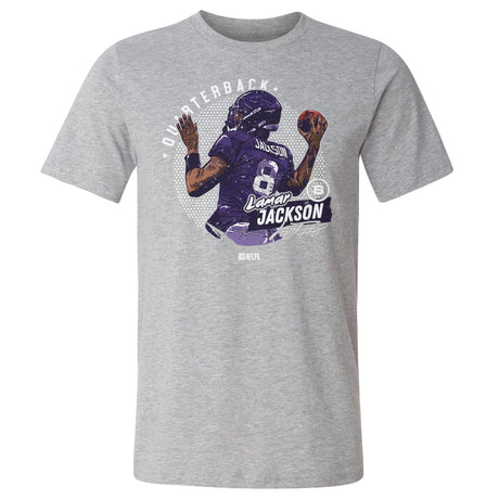 Lamar Jackson Men's Cotton T-Shirt | 500 LEVEL