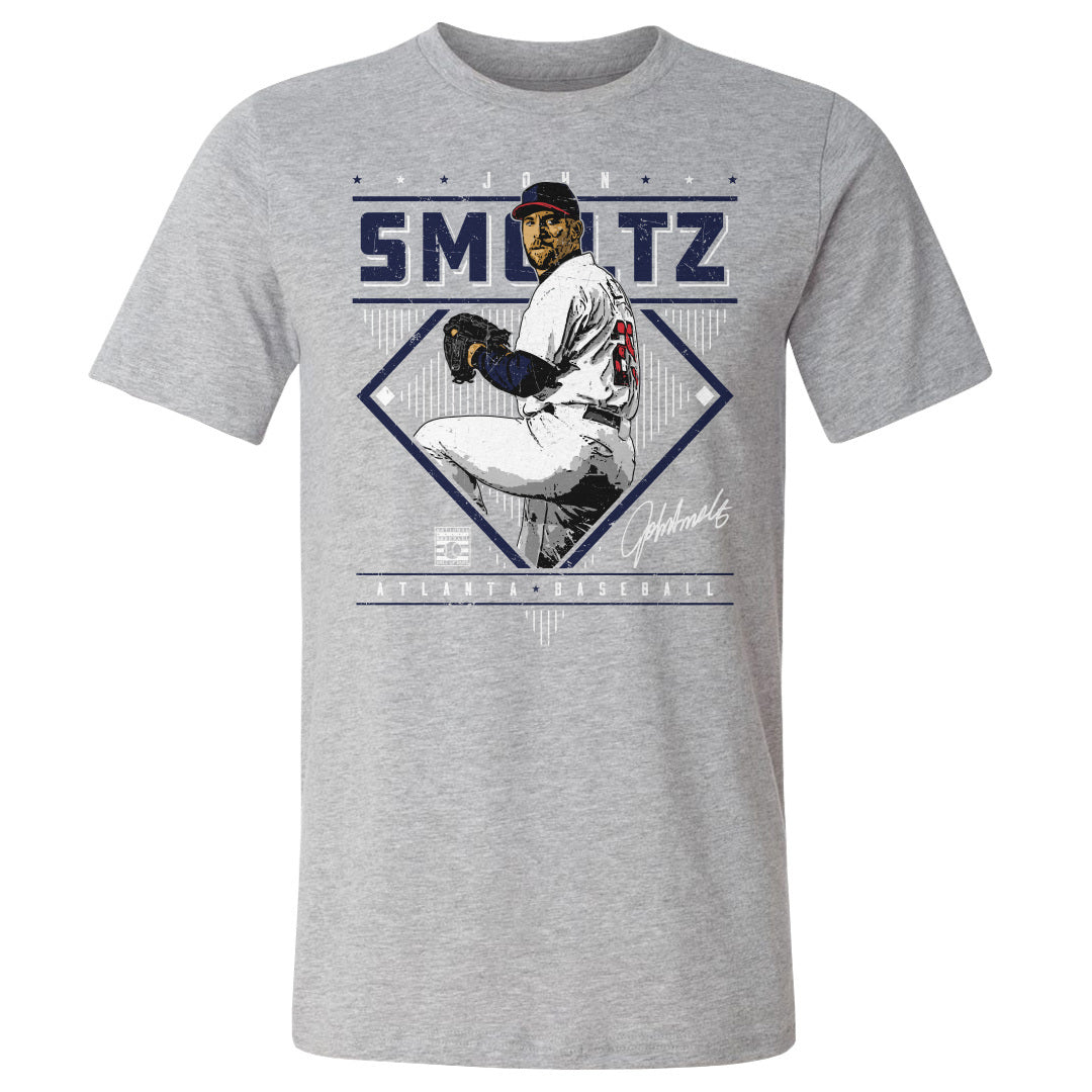 John Smoltz Men&#39;s Cotton T-Shirt | 500 LEVEL