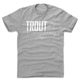Mike Trout Men's Cotton T-Shirt | 500 LEVEL