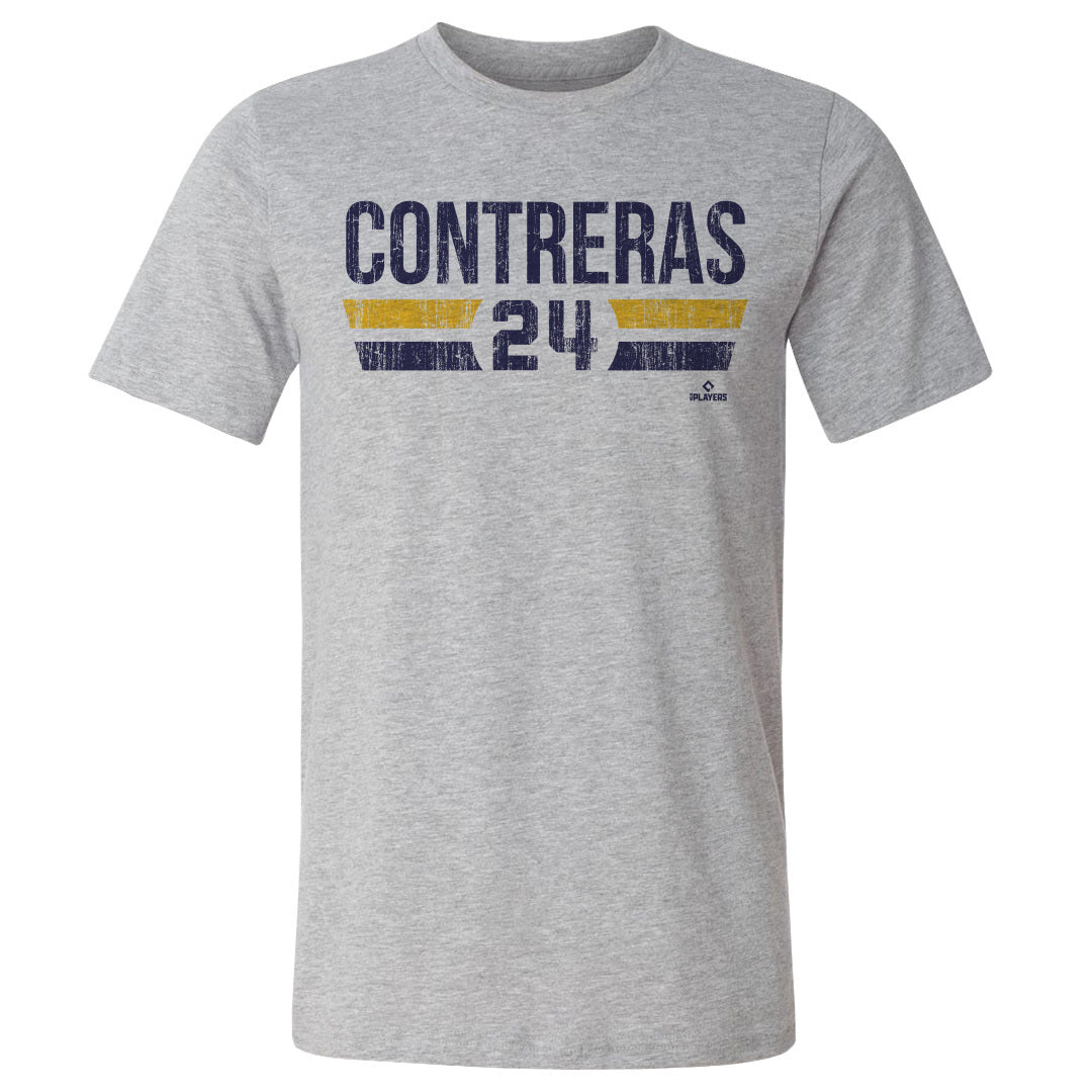 William Contreras Men&#39;s Cotton T-Shirt | 500 LEVEL